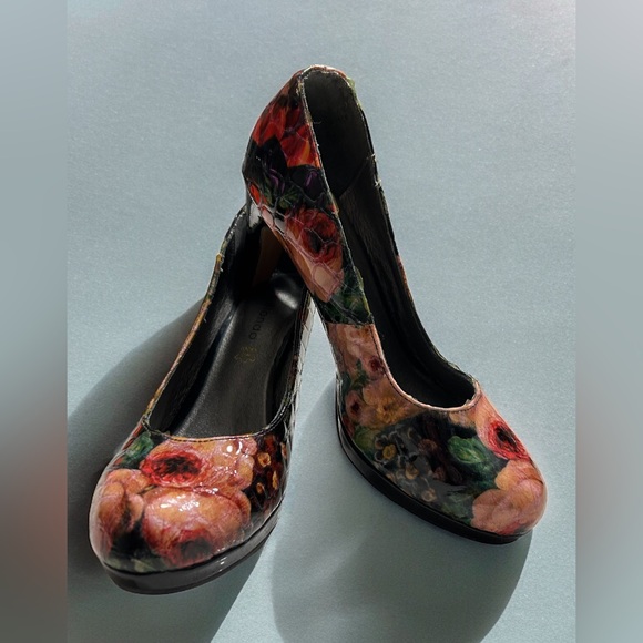 Blondo floral heels - Picture 3 of 5